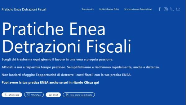 Screen pratichedetrazionifiscali - De Luca Alessio
